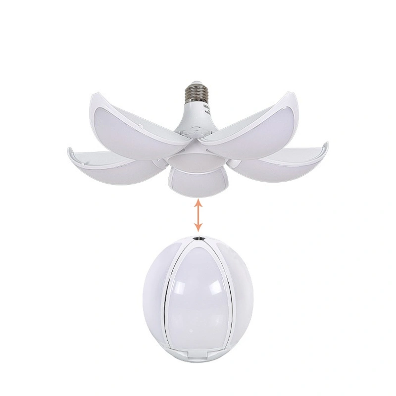 New folding light bulb led Dimmable foldable led bulbs ceiling lighting pc housing b22 e27 30w led bulb lamp