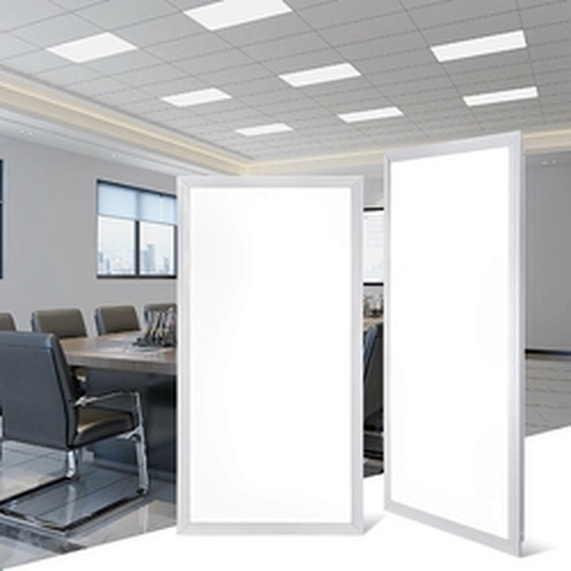 Commercial 120x60 led ceiling lamp square flat light led panel for gymnasium administrative office lighting