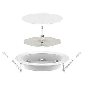 Hot Sale EPR Certification ceiling light square round led downlight 24W 18W 9W 4W embedded led downlight SMD 2835 PP housing