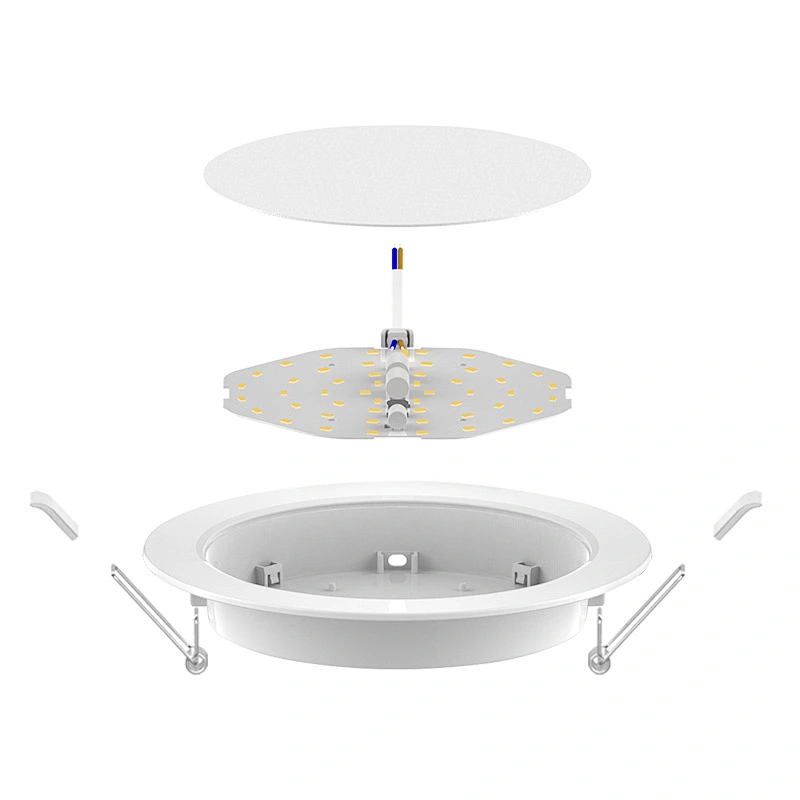 Hot Sale EPR Certification ceiling light square round led downlight 24W 18W 9W 4W embedded led downlight SMD 2835 PP housing