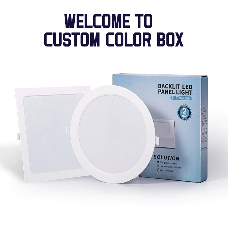 Hot Sale EPR Certification ceiling light square round led downlight 24W 18W 9W 4W embedded led downlight SMD 2835 PP housing