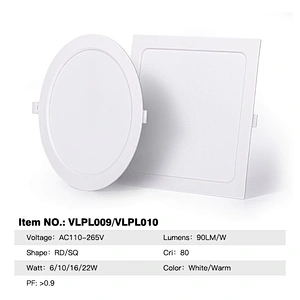 Panel lamp Balcony living room bedroom recessed suspending square flat led panel lighting commercial