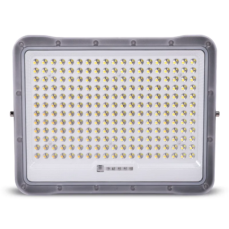 IP65 Waterproof sports dimmable solar thin led flood light warm white cold 200w 300w led solar powered flood lights 3000k 6000k
