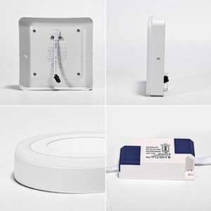 Energy Saving LED Surface ceiling edge Double Color RGB panel surface mounted led light for home