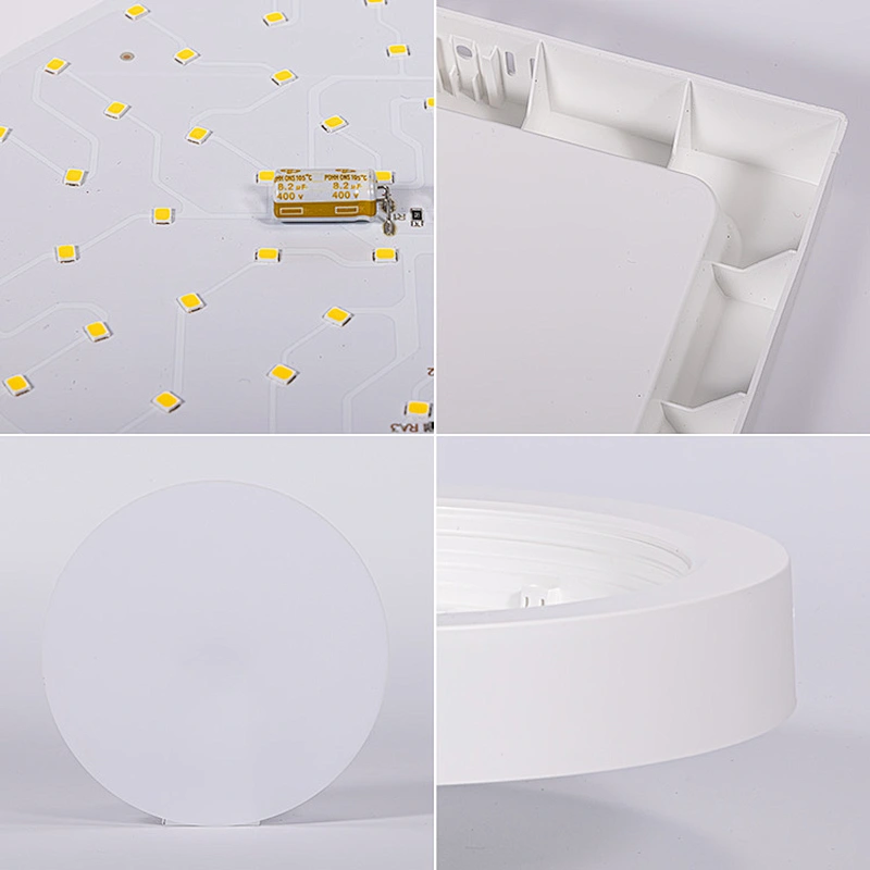 Conference room panel down light Round shape 12w 110v commercial lighting led LED Surface panellight