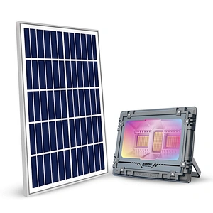 Building decoration 100w 400 500w led rgb flood light solar rgb led flood light 60w 50w solar flood light with smart driver