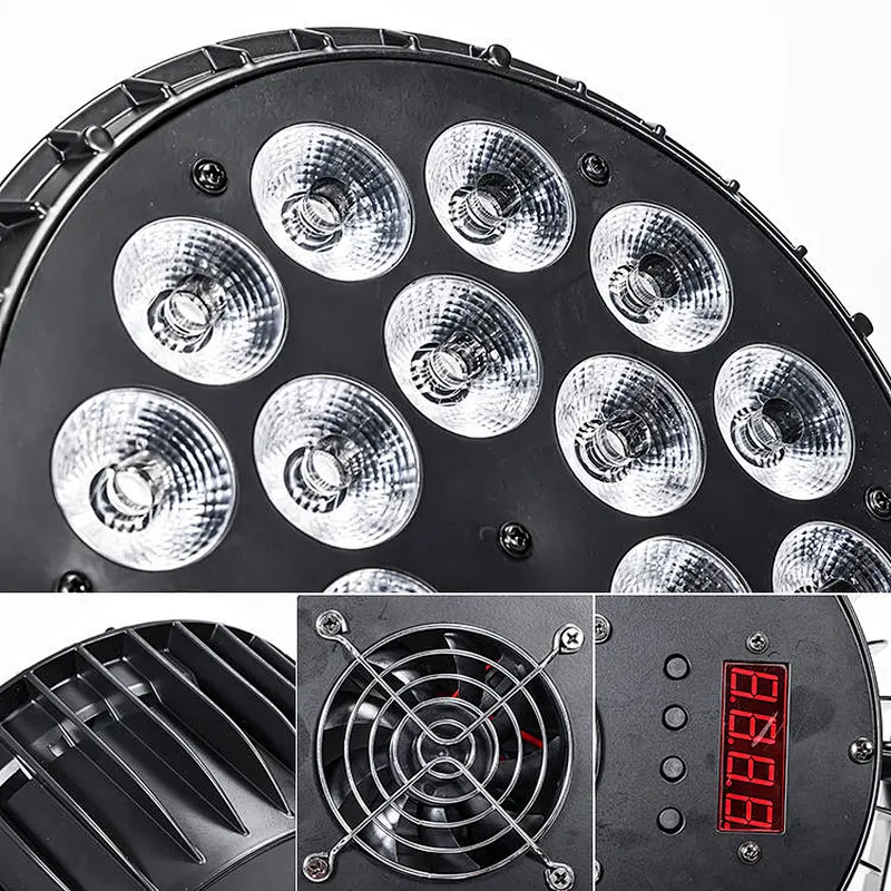 OEM Water proof RBGW 4 in 1 stage lamp 54*3w led waterproof 54 led par lights bar event dance floor pub