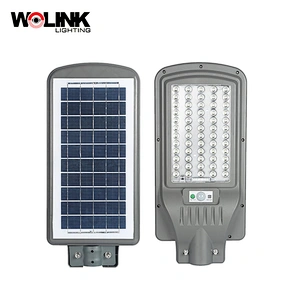 Wolink roads garden ip65 waterproof 60w 90w 120w integrated all in one solar street light