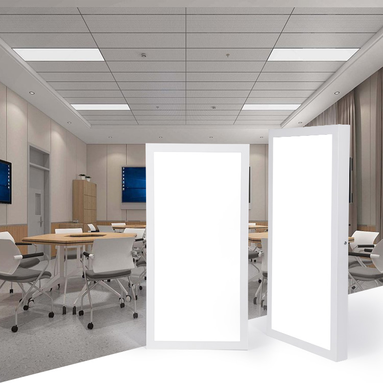 Office lamp 2x4 1x4 recessed suspending square classroom 60x60 30x30 60x30 integrated big flat panel light