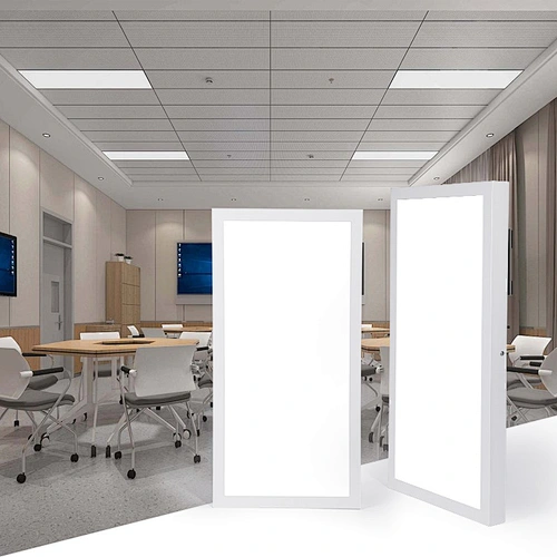 Office lamp 2x4 1x4 recessed suspending square classroom 60x60 30x30 60x30 integrated big flat panel light