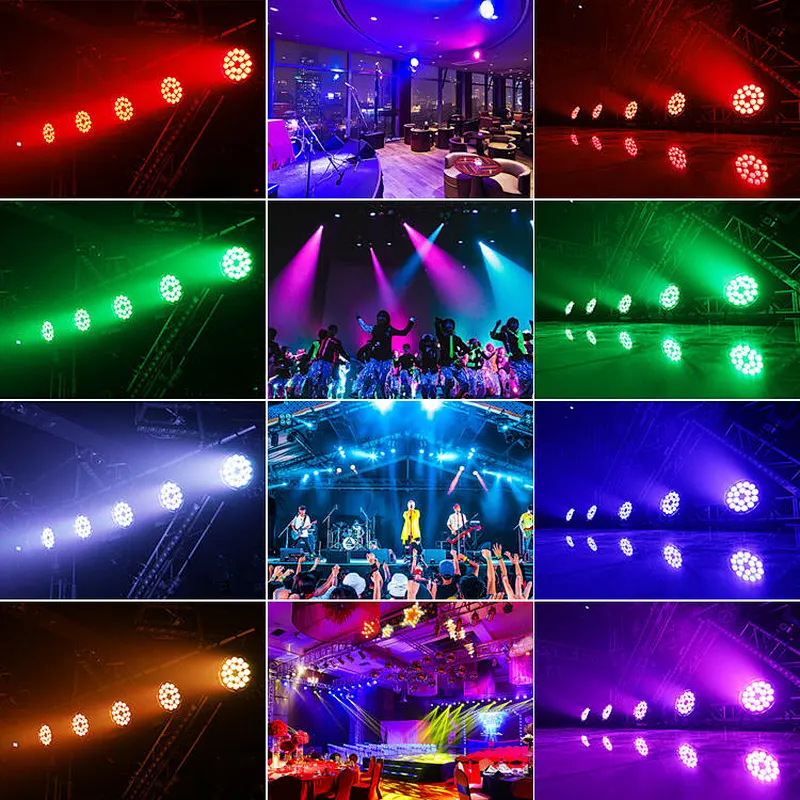 OEM Water proof RBGW 4 in 1 stage lamp 54*3w led waterproof 54 led par lights bar event dance floor pub