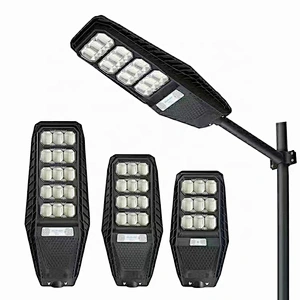 Long Life Outdoor Ip65 Waterproof 100w 200w 300w Integrated All In One Led Solar Street Lamp