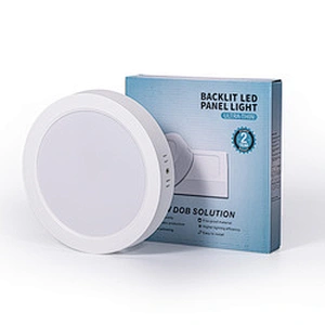 Conference room panel down light Round shape 12w 110v commercial lighting led LED Surface panellight