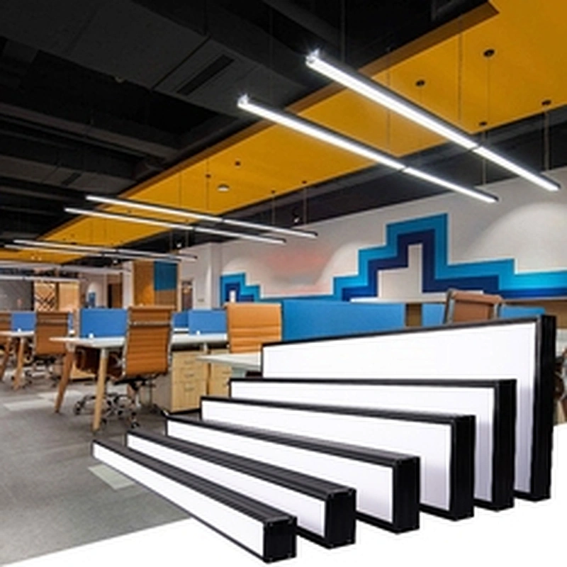 Office lamp 2x4 1x4 recessed suspending square classroom 60x60 30x30 60x30 integrated big flat panel light