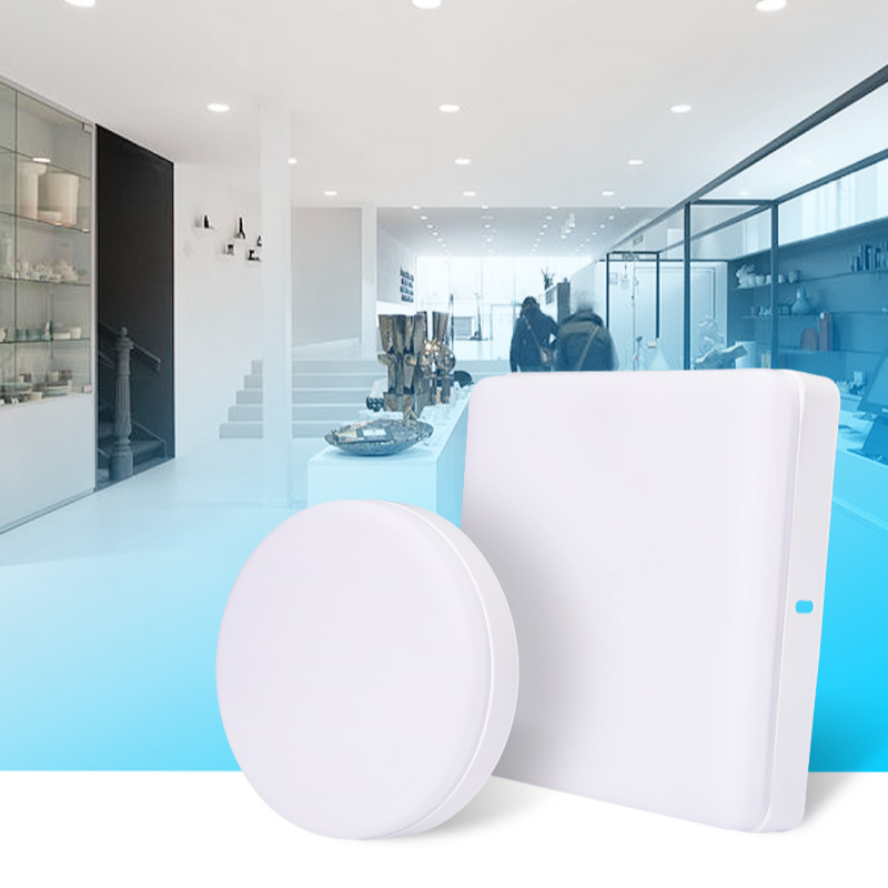 LED indoor light PC ABS plastic emergency panel lights engineering for Hospital ward room classroom Hotel restaurant
