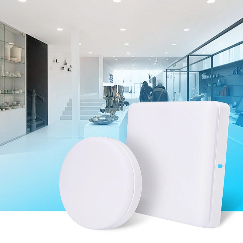 LED indoor light PC ABS plastic emergency panel lights engineering for Hospital ward room classroom Hotel restaurant