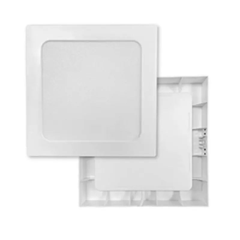 Custom panel lamp Watt 3 6 12 18 w factory price LED Recessed Double Color RGB Panel Light COB