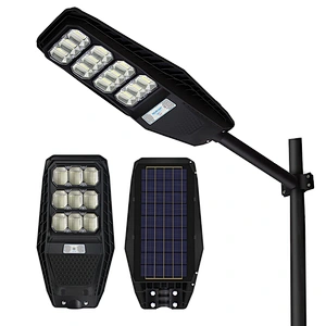 Long Life Outdoor Ip65 Waterproof 100w 200w 300w Integrated All In One Led Solar Street Lamp
