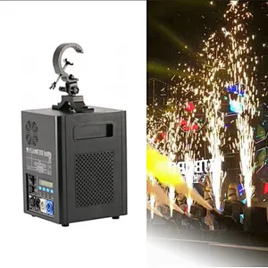Portable sparking machine battery Custom 600w 650w 700w 750w electric cold spark machine set with case 4pcs