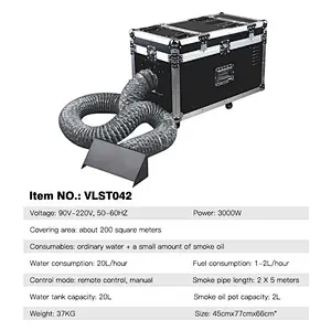Controlled stage effect equipment low lying dry ice fog machine party smoke machine for wedding night club