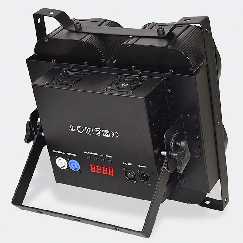 Custom color Warmwhite Coolwhite 2x100w stage light 4x100w 4 eyes led cob blinder light for dj disco