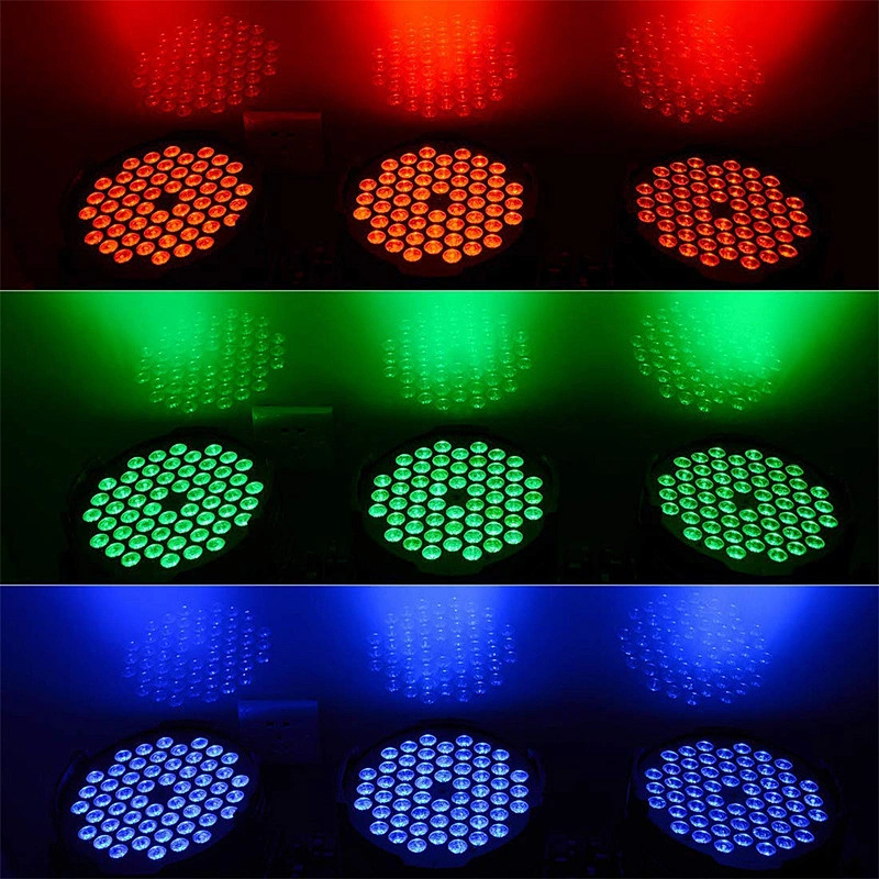 High quality aluminum Par60 PAR 54 dj lights beam lights 60w 80w 120w led stage lighting for disco club