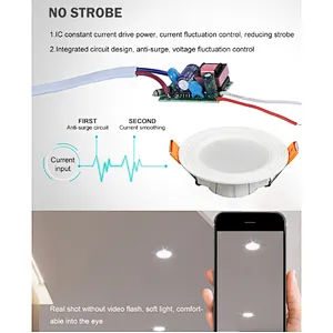 Wholesale embedded down light 3 w Watt ceiling downlighters indoor lamp led downlight for home hotel