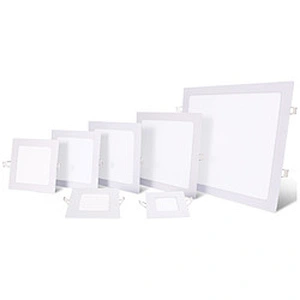 Surface Mounted Indoor Square Round 6w 12w 18w 24w Smd Commercial Ceiling Led Slim Panel Light