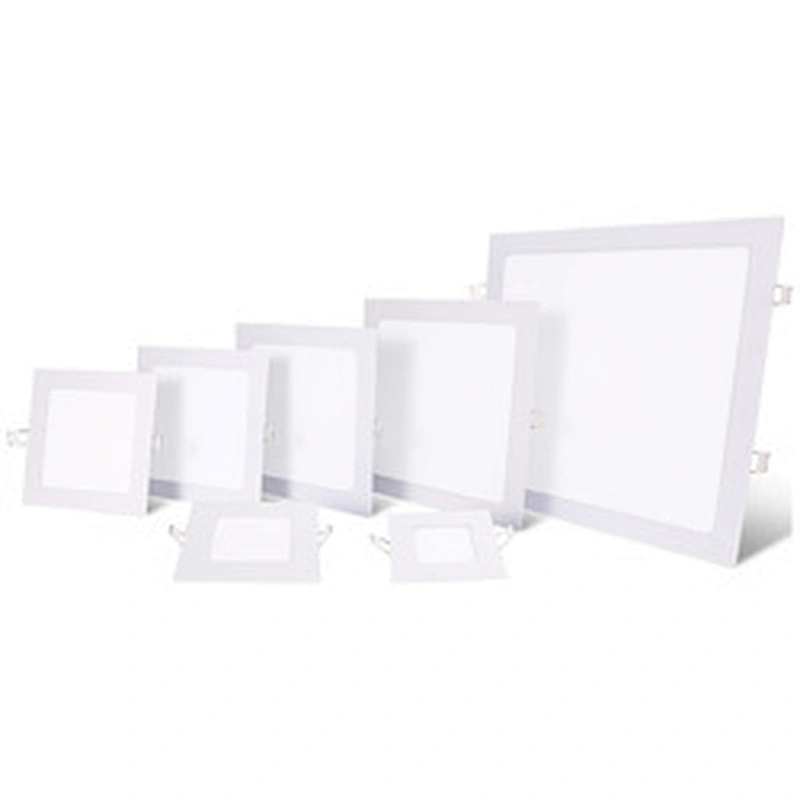 Surface Mounted Indoor Square Round 6w 12w 18w 24w Smd Commercial Ceiling Led Slim Panel Light