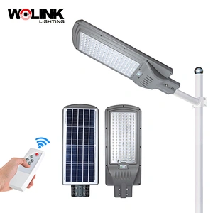 Hot sale outdoor lighting ip65 waterproof 60w 90w 120w abs all in one solar led street lamp