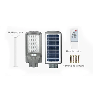 China manufacturer ip66 public road industrial solar street lights semi solar panel led street light 60w 120w led street light