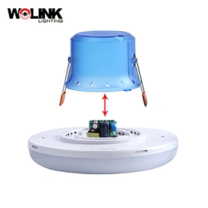 Hot selling energy saving bathroom lighting detachable led down light recessed 12w