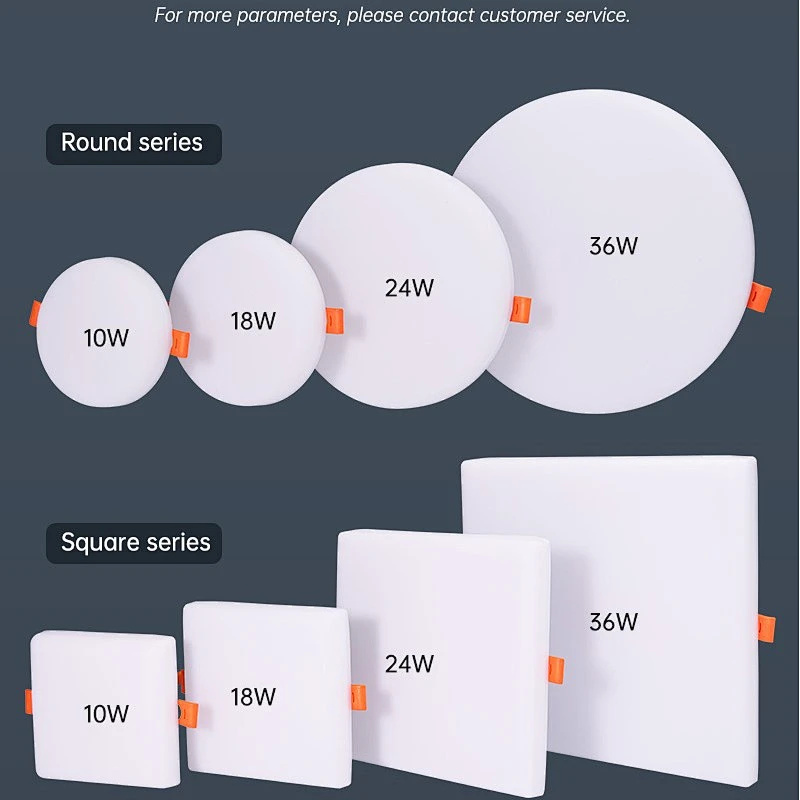 2022 New design surface mounted led panel light adjustable led frame panel light frameless led ceiling panel lights