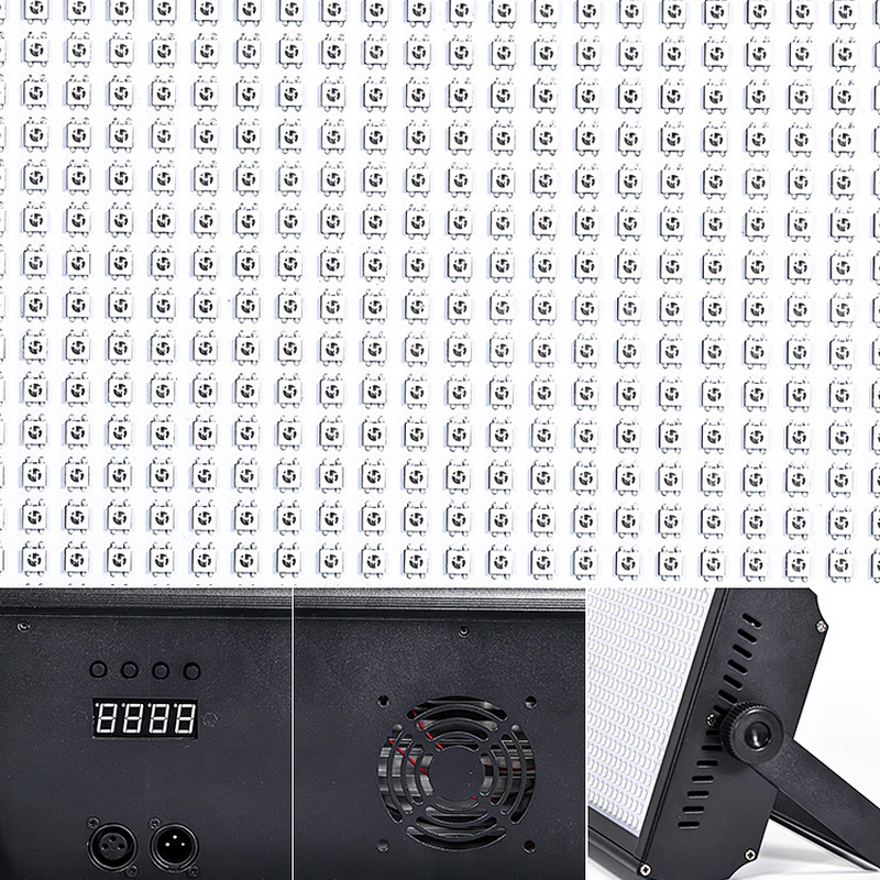 Factory price full color atomic rectangle led 1000 w dmx stage strobe light rgb for dj club party show