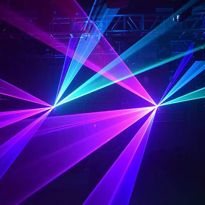 Professional change strobe party lighting night club rgb dj ktv stage disco laser light with dmx512
