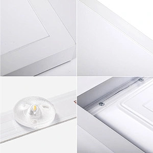Indoor Decorative Roof artificial Skylights ultra slim Ceiling lamp 48w LED Blue Sky cloud Flat Panel Light
