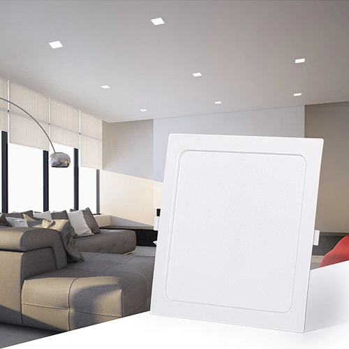 Panel lamp Balcony living room bedroom recessed suspending square flat led panel lighting commercial