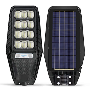 Long Life Outdoor Ip65 Waterproof 100w 200w 300w Integrated All In One Led Solar Street Lamp
