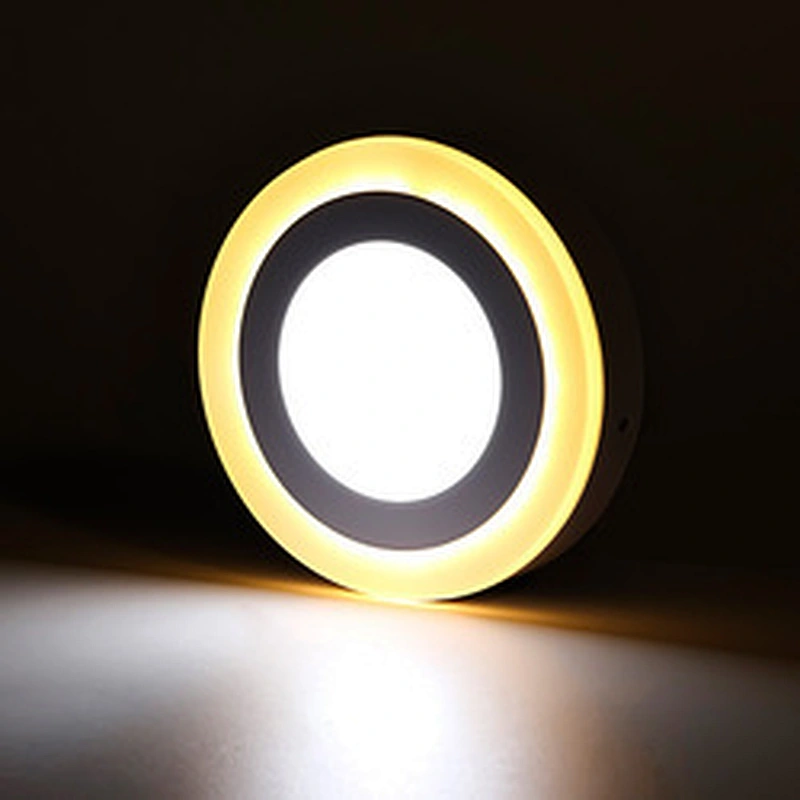Energy Saving LED Surface ceiling edge Double Color RGB panel surface mounted led light for home