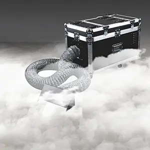 Controlled stage effect equipment low lying dry ice fog machine party smoke machine for wedding night club