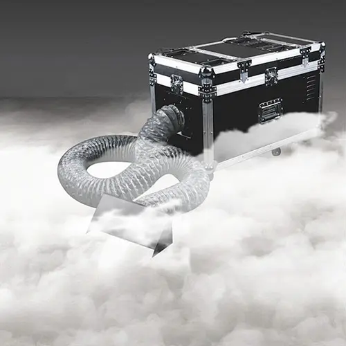 Controlled stage effect equipment low lying dry ice fog machine party smoke machine for wedding night club