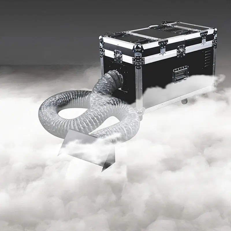Controlled stage effect equipment low lying dry ice fog machine party smoke machine for wedding night club