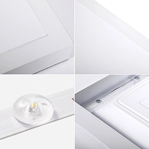 Office lamp 2x4 1x4 recessed suspending square classroom 60x60 30x30 60x30 integrated big flat panel light