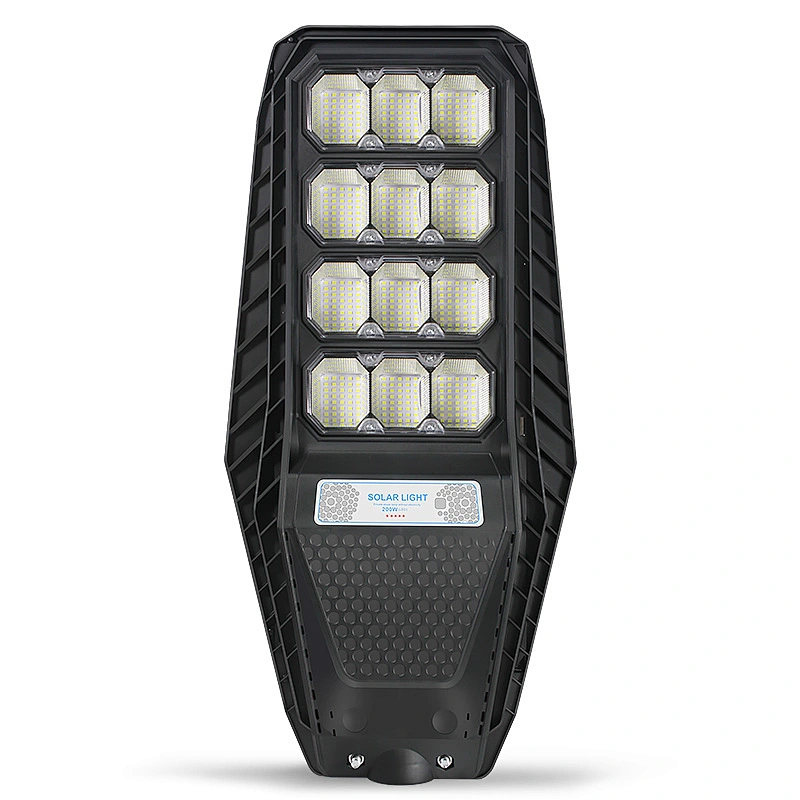 Long Life Outdoor Ip65 Waterproof 100w 200w 300w Integrated All In One Led Solar Street Lamp
