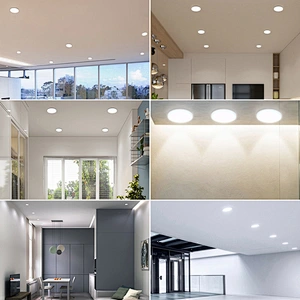 LED indoor light PC ABS plastic emergency panel lights engineering for Hospital ward room classroom Hotel restaurant