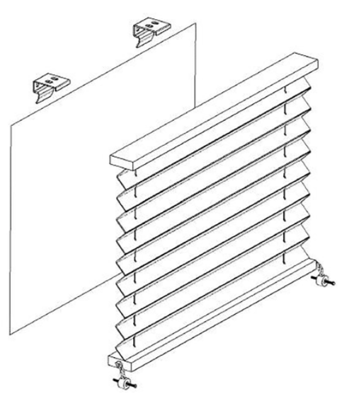 Pleated Shade