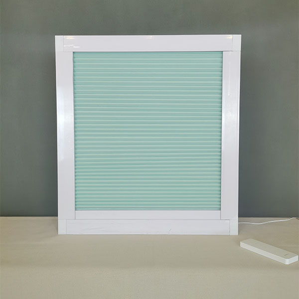 Four Sided Frame Motorized Honeycomb