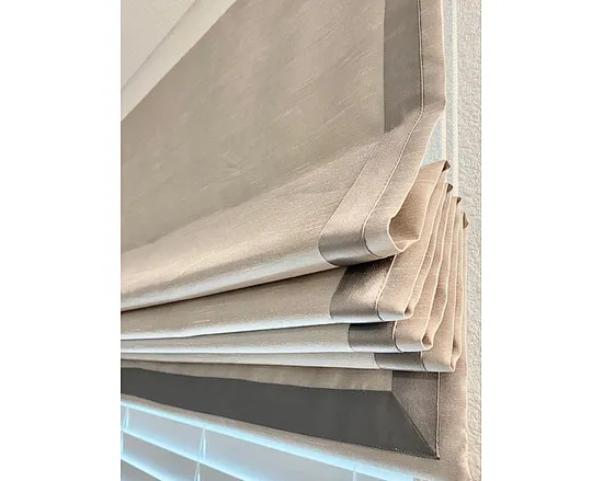 Blackout Roman shades
