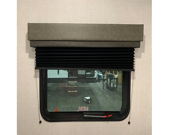 RV pleated shade