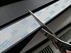 Black Fabric Temporary Shade